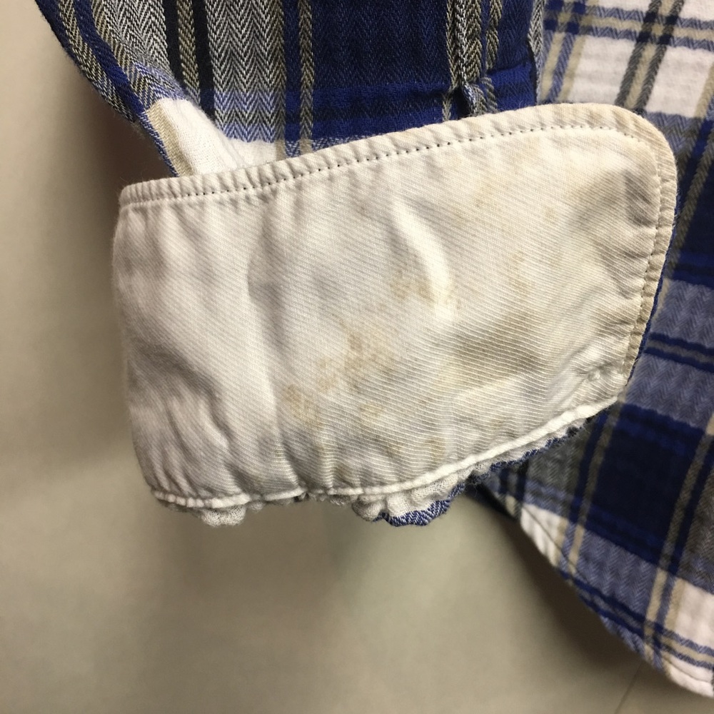 RAG & BONE Fit 3 Beach Plaid Flannel Shirt - Picture 5 of 7